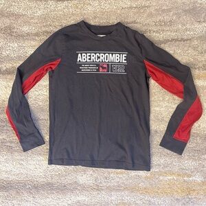 Abercrombie & Fitch Black Graphic Tee